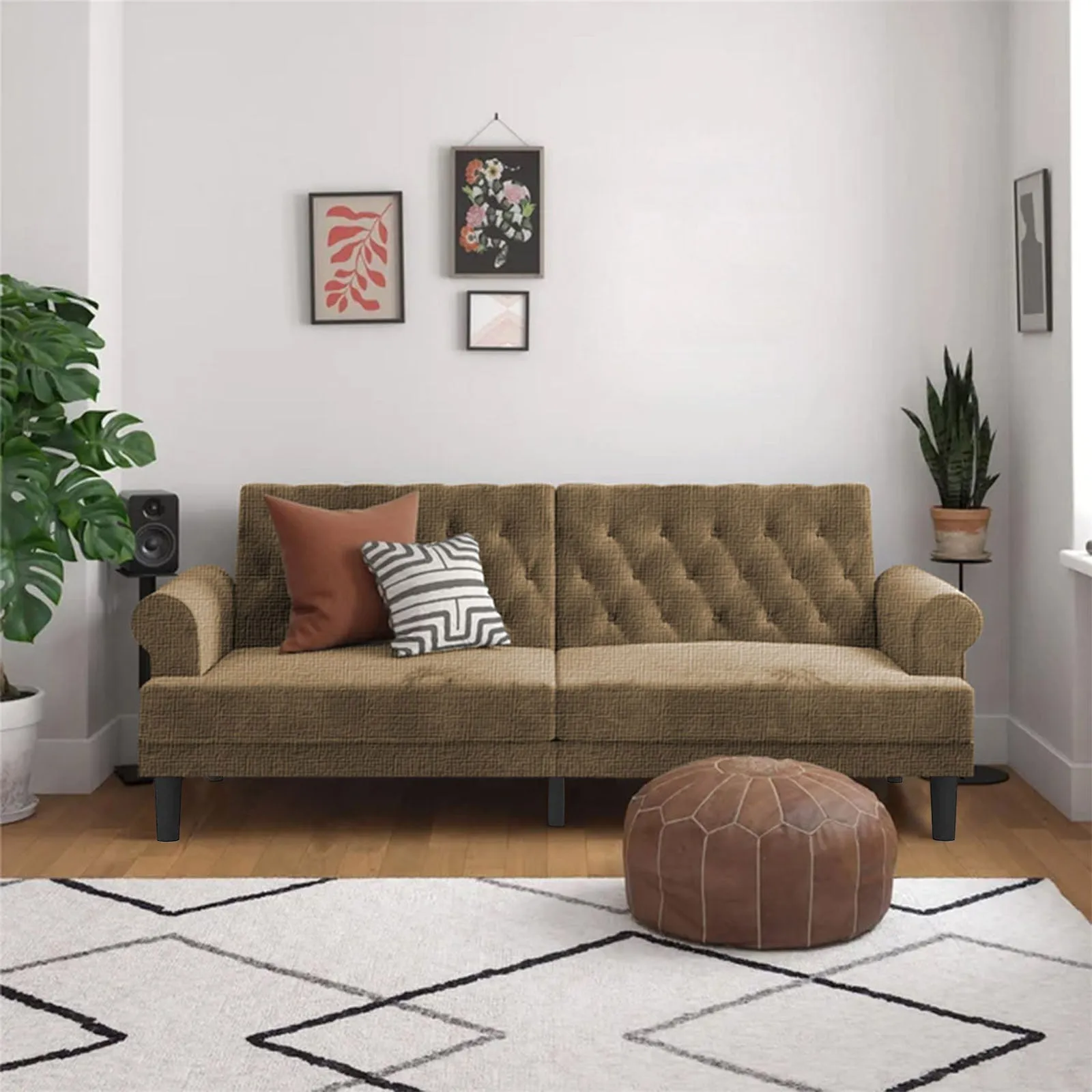 Nutella 2 In 1 Sofabed Linen Upholstered