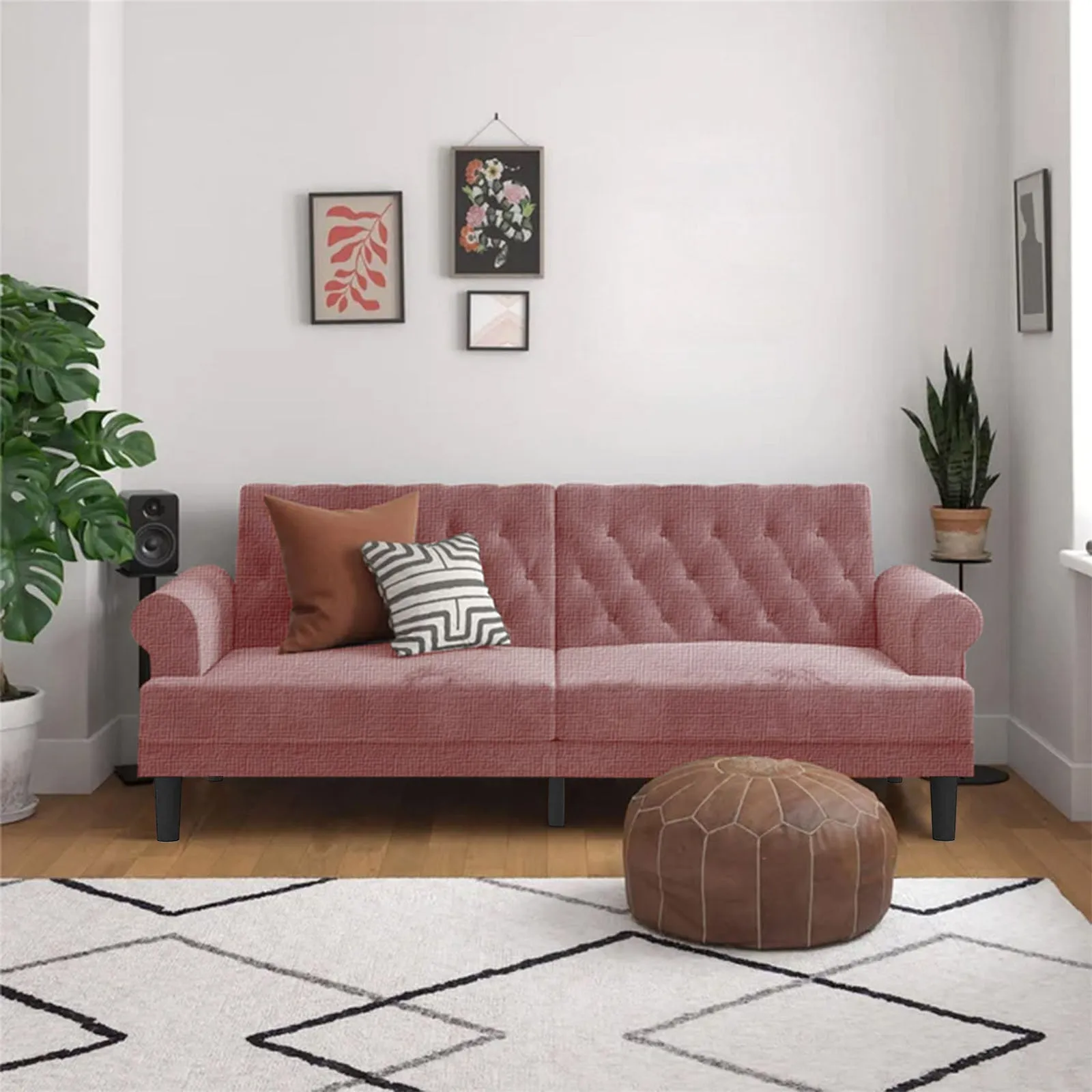 Nutella 2 In 1 Sofabed Linen Upholstered