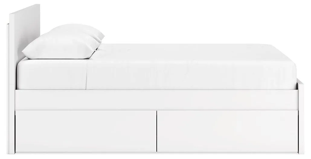 Onita Panel Bed with 1 Side Storage