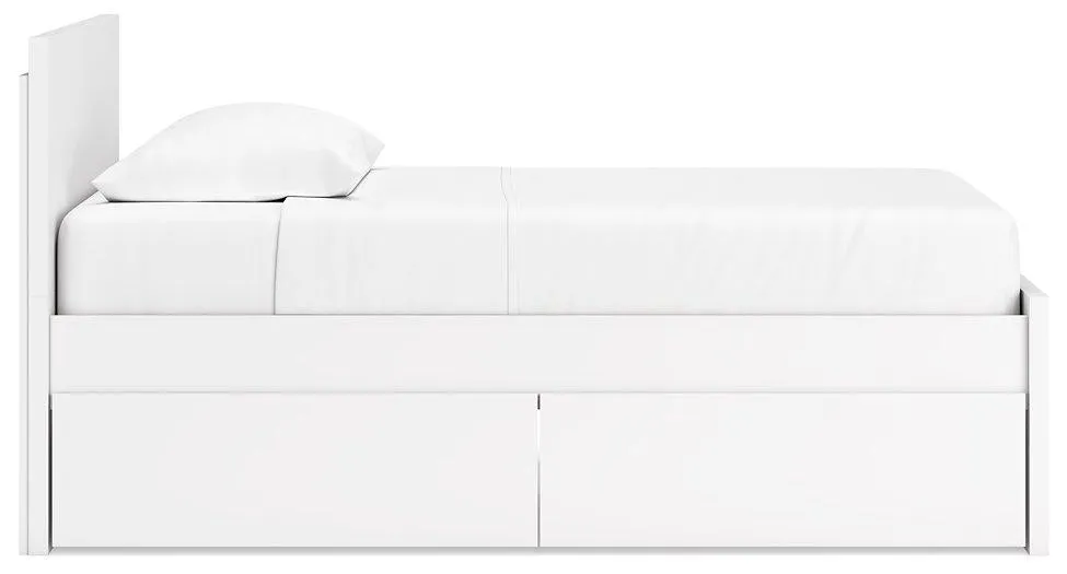 Onita Panel Bed with 1 Side Storage