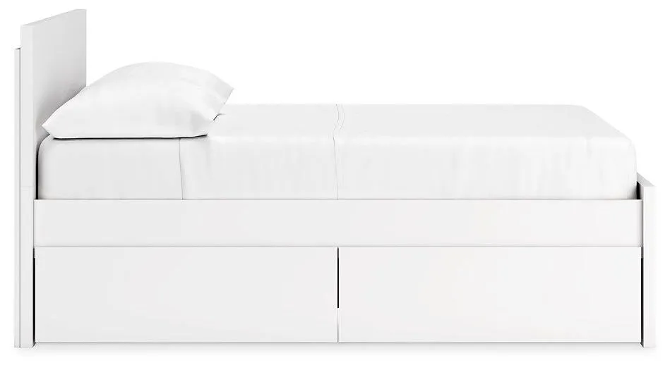 Onita Panel Bed with 1 Side Storage
