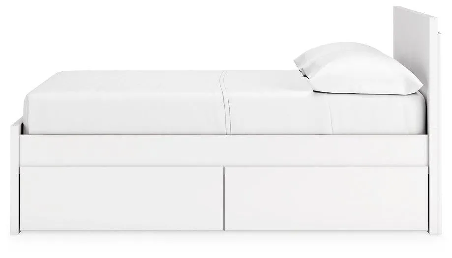 Onita Panel Bed with 2 Side Storage
