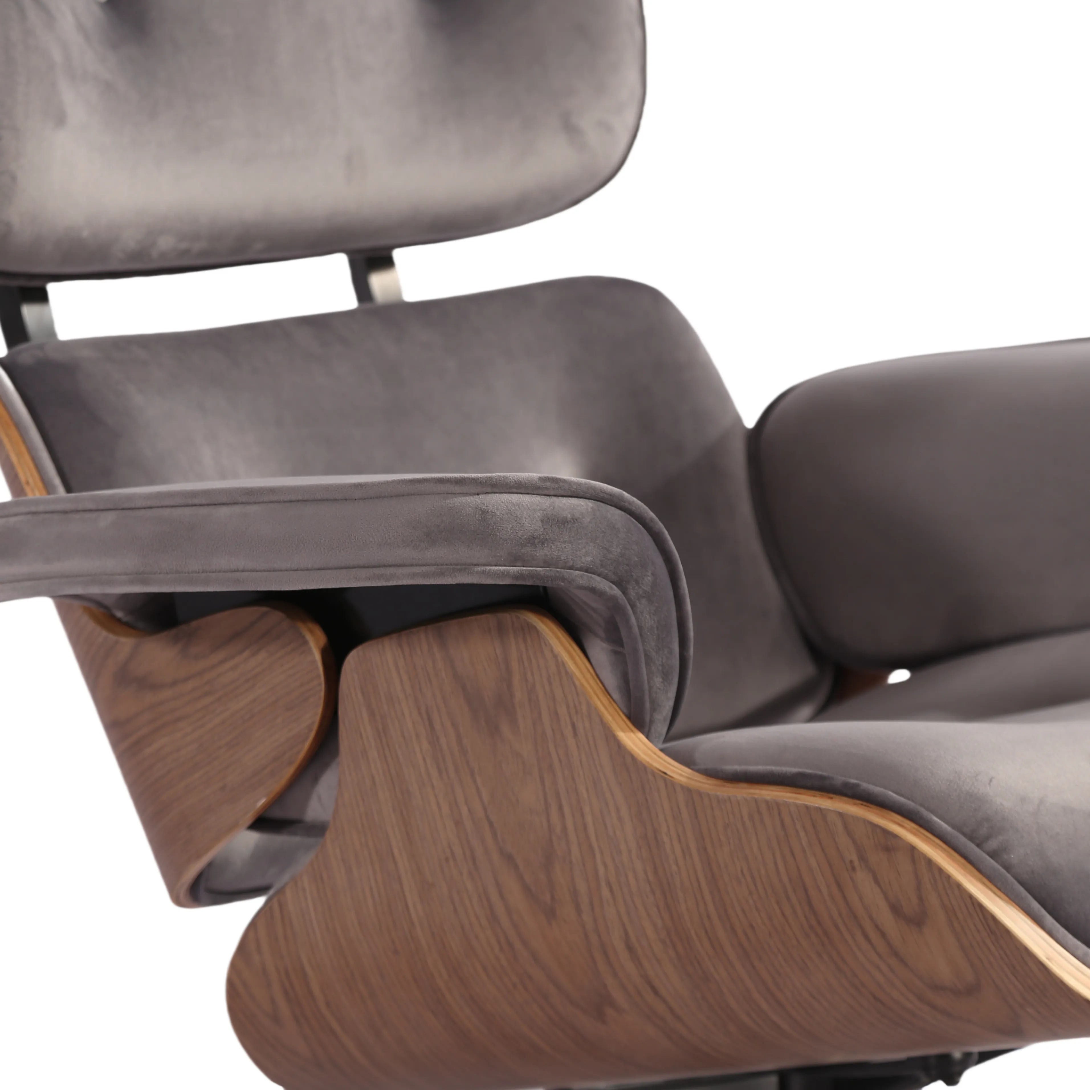 Palisander Wood Lounge Chair