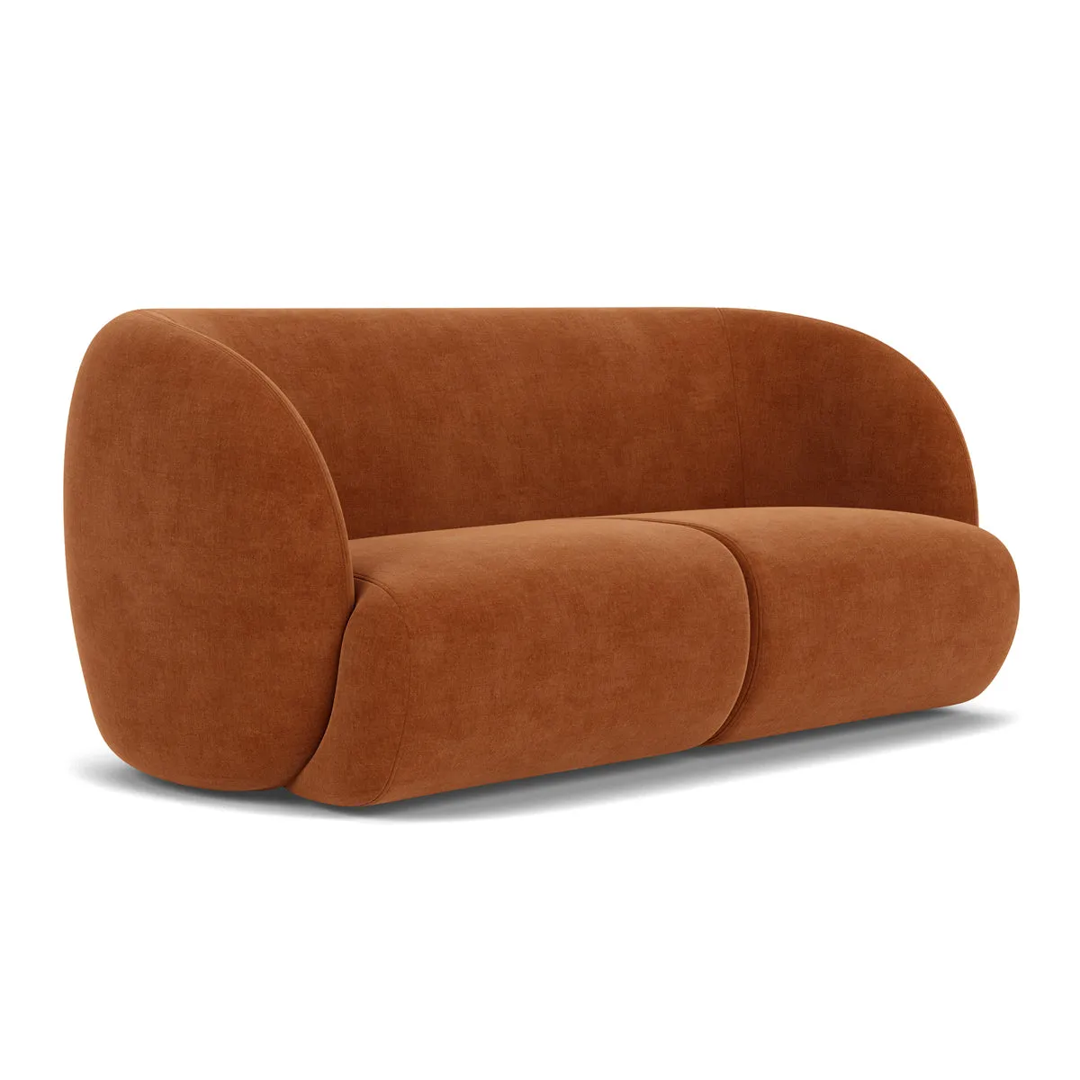 Paula Fabric 2 Seater Sofa