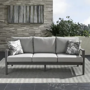 Plantation Key Outdoor Sofa - Granite