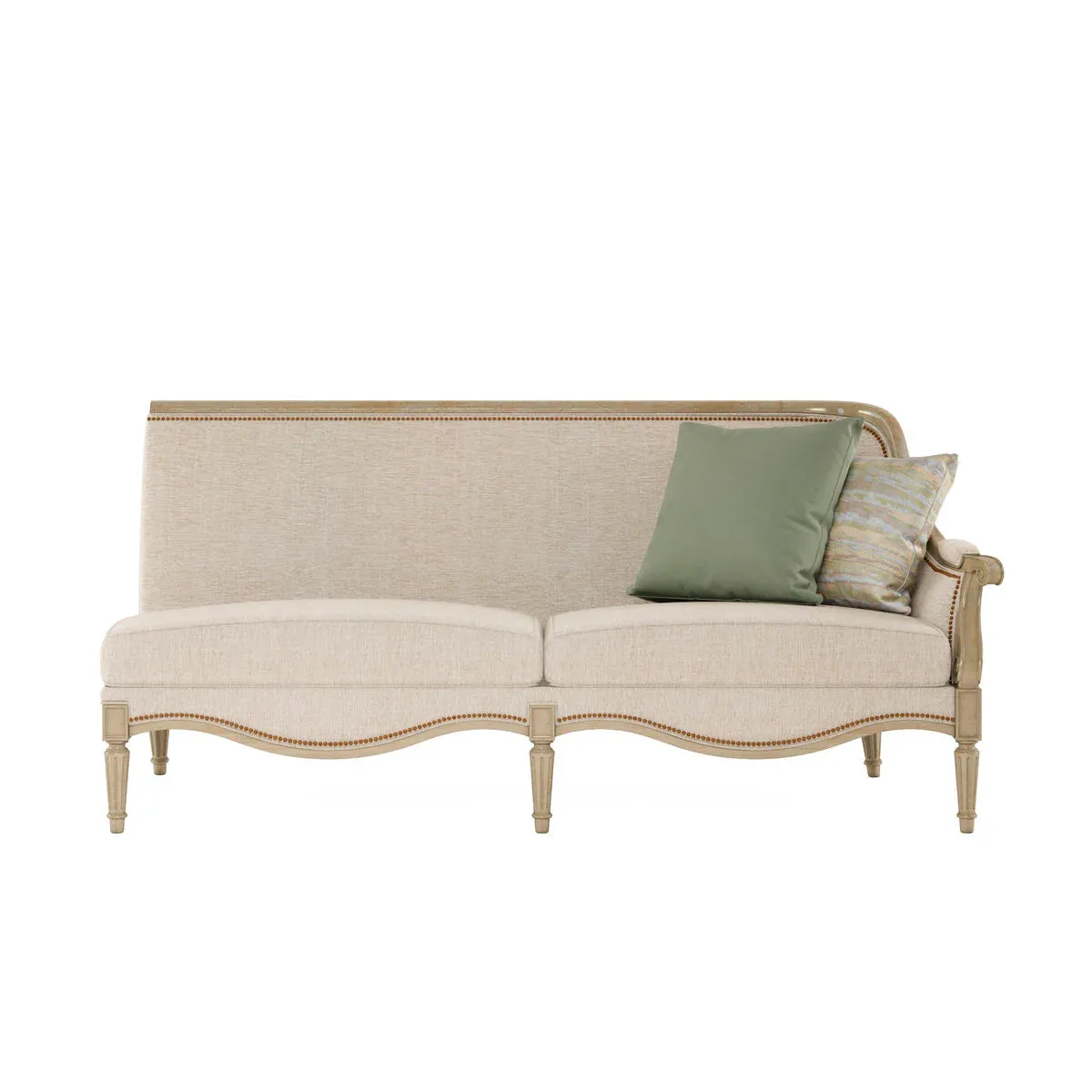 Provenance - Charlotte Emerald - LAF/RAF Sofa Sectional