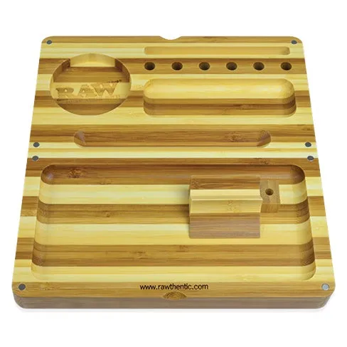 RAW - Rolling Tray Back - Flip Striped Bamboo