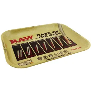 RAW - Rolling Tray - "Daze" - Large