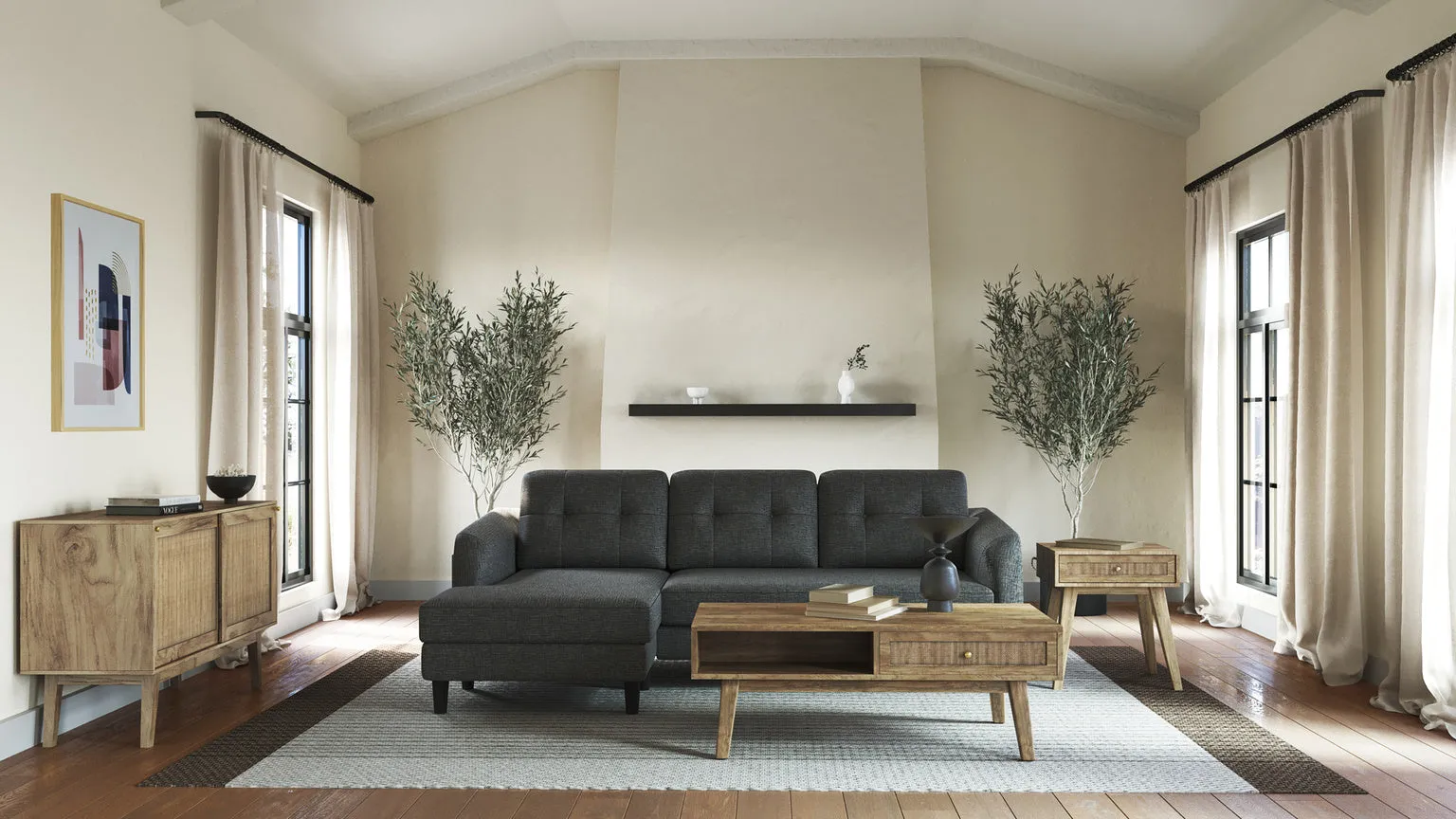 Reed Coffee Table