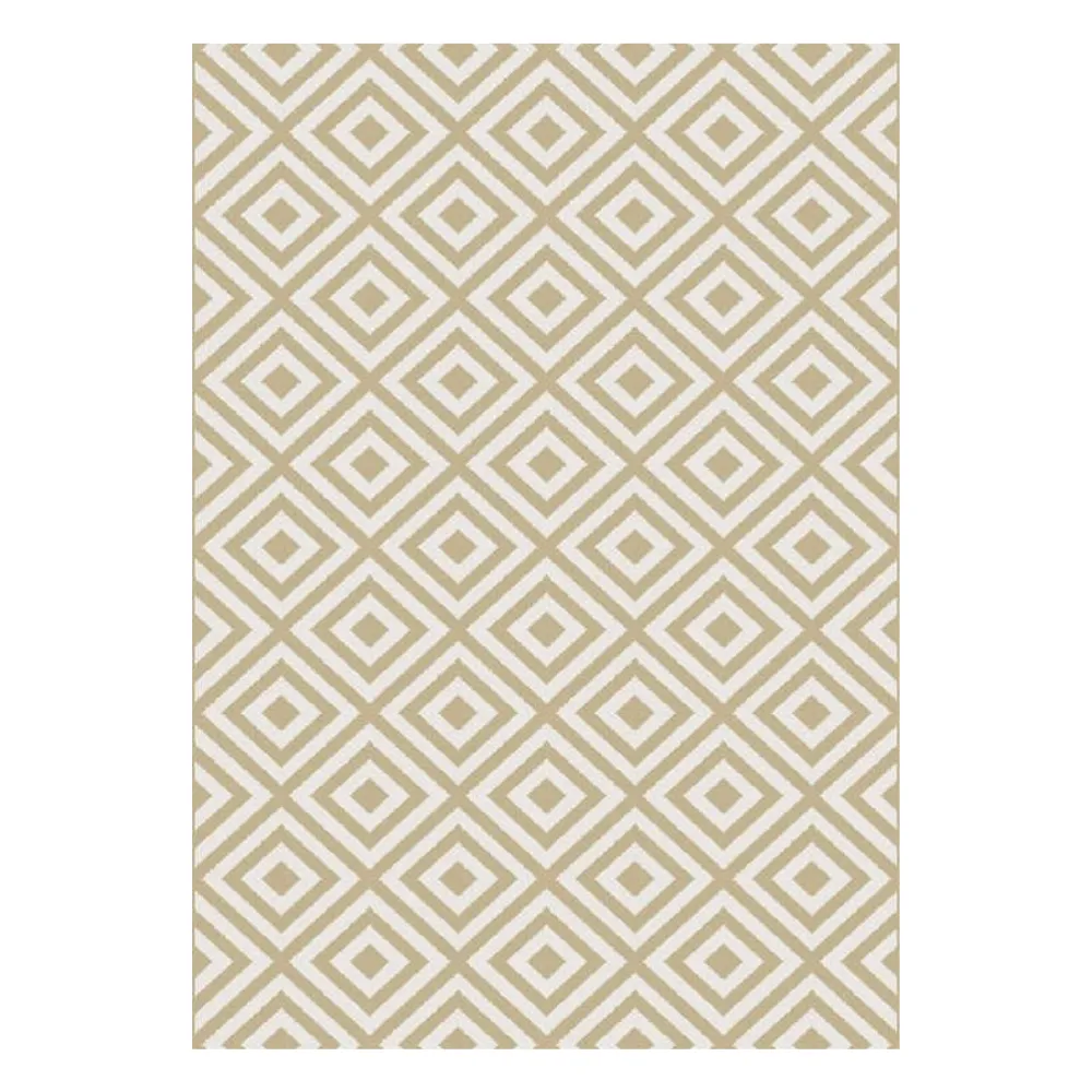 Roots Diamond Beige Rug