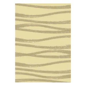 Roots Ferrera Wavy Beige Rug