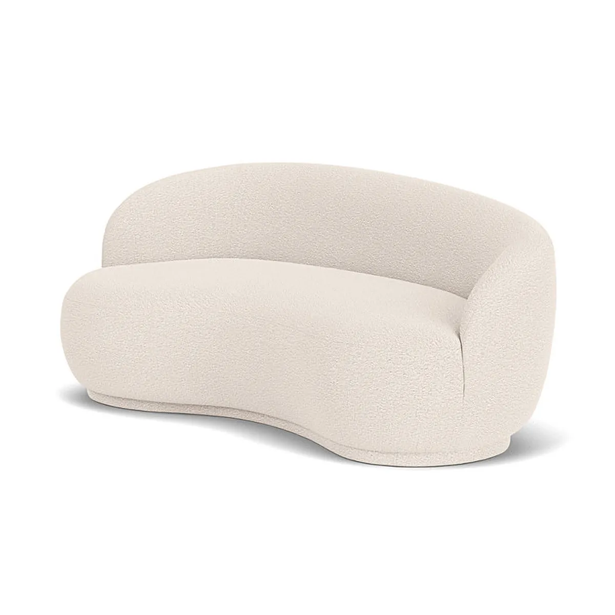Rose Boucle 2.5 Seater Sofa (Left)