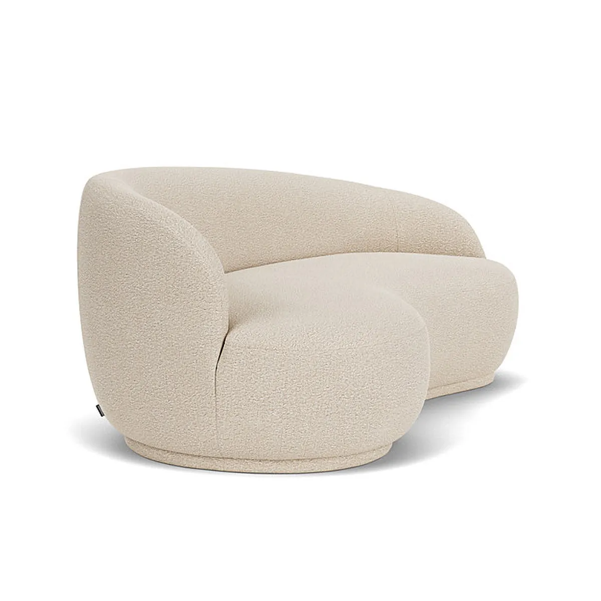 Rose Boucle 2.5 Seater Sofa (Left)