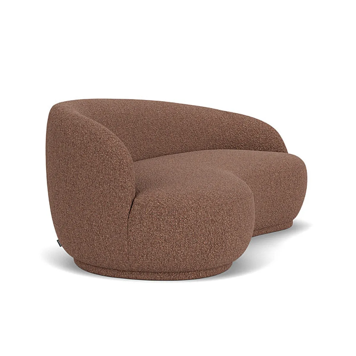 Rose Boucle 2.5 Seater Sofa (Left)