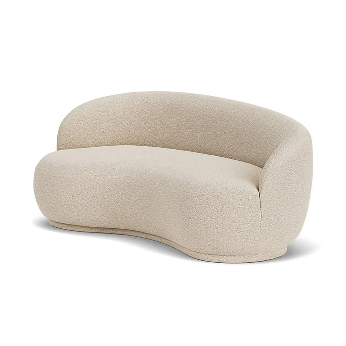 Rose Boucle 2.5 Seater Sofa (Left)
