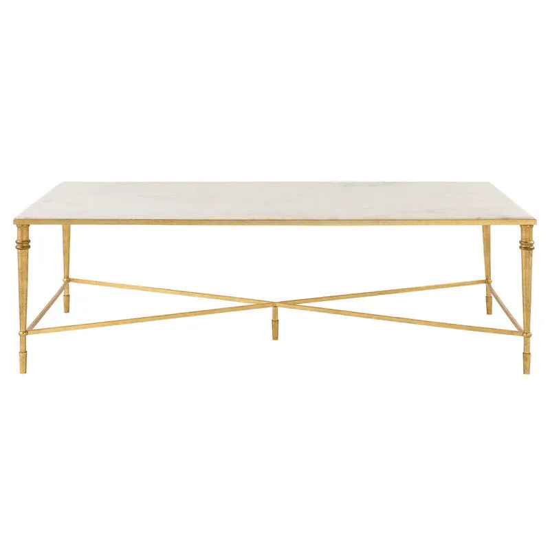 ROSHN 140 W x 43 H x 71 D Rectangular Coffee Table