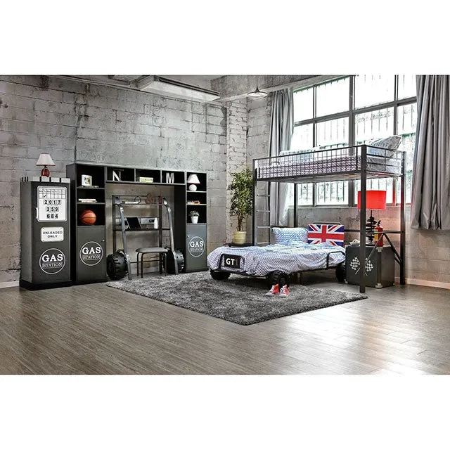 Royal Racer Twin Bed, Blue