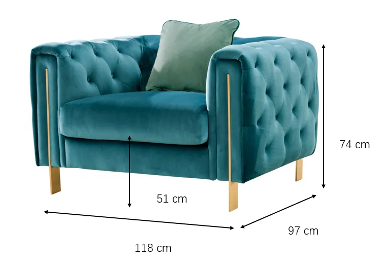Royal Velvet Chair