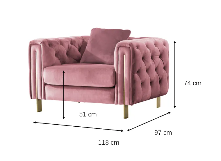 Royal Velvet Chair