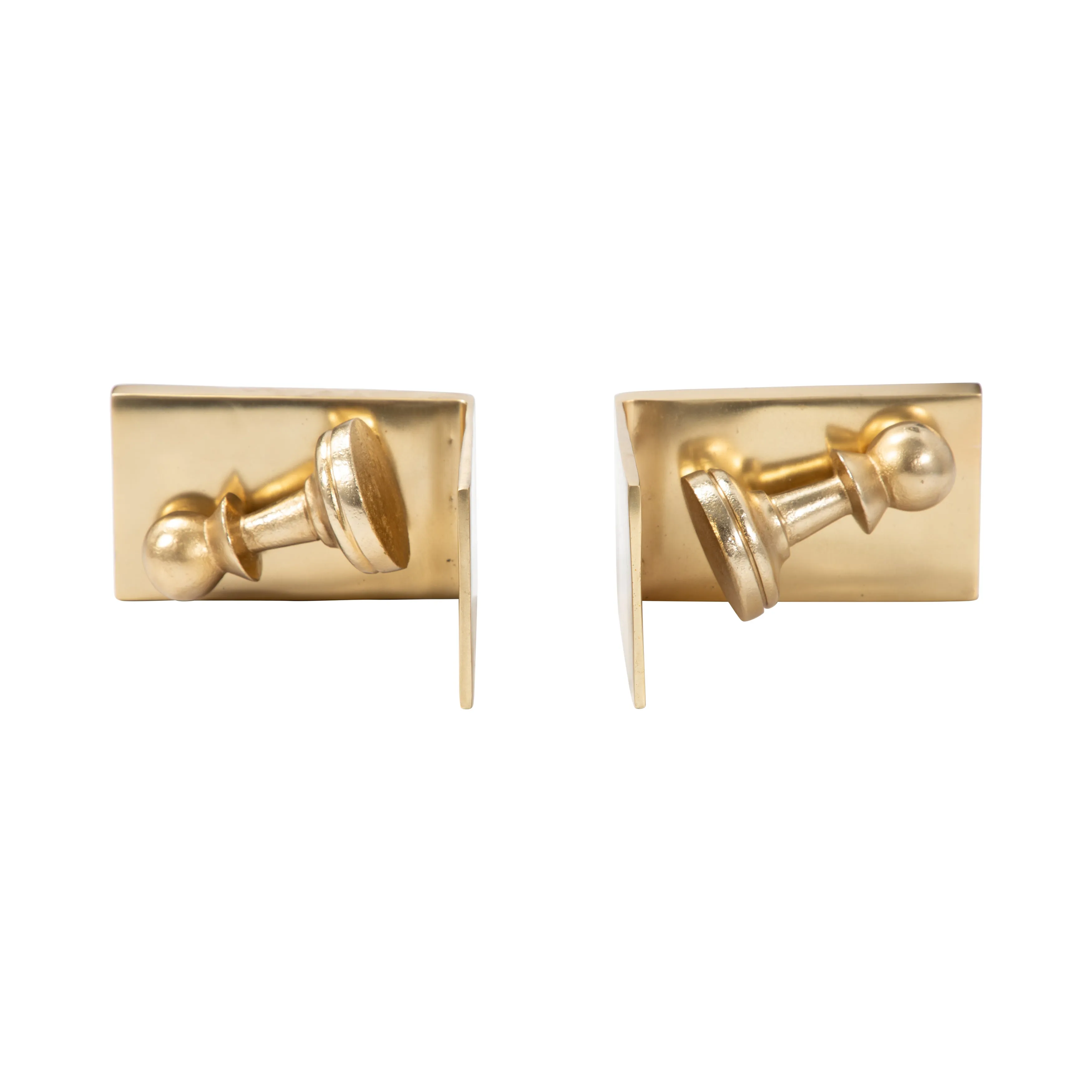 S/2 11" Julian Chess Bookends