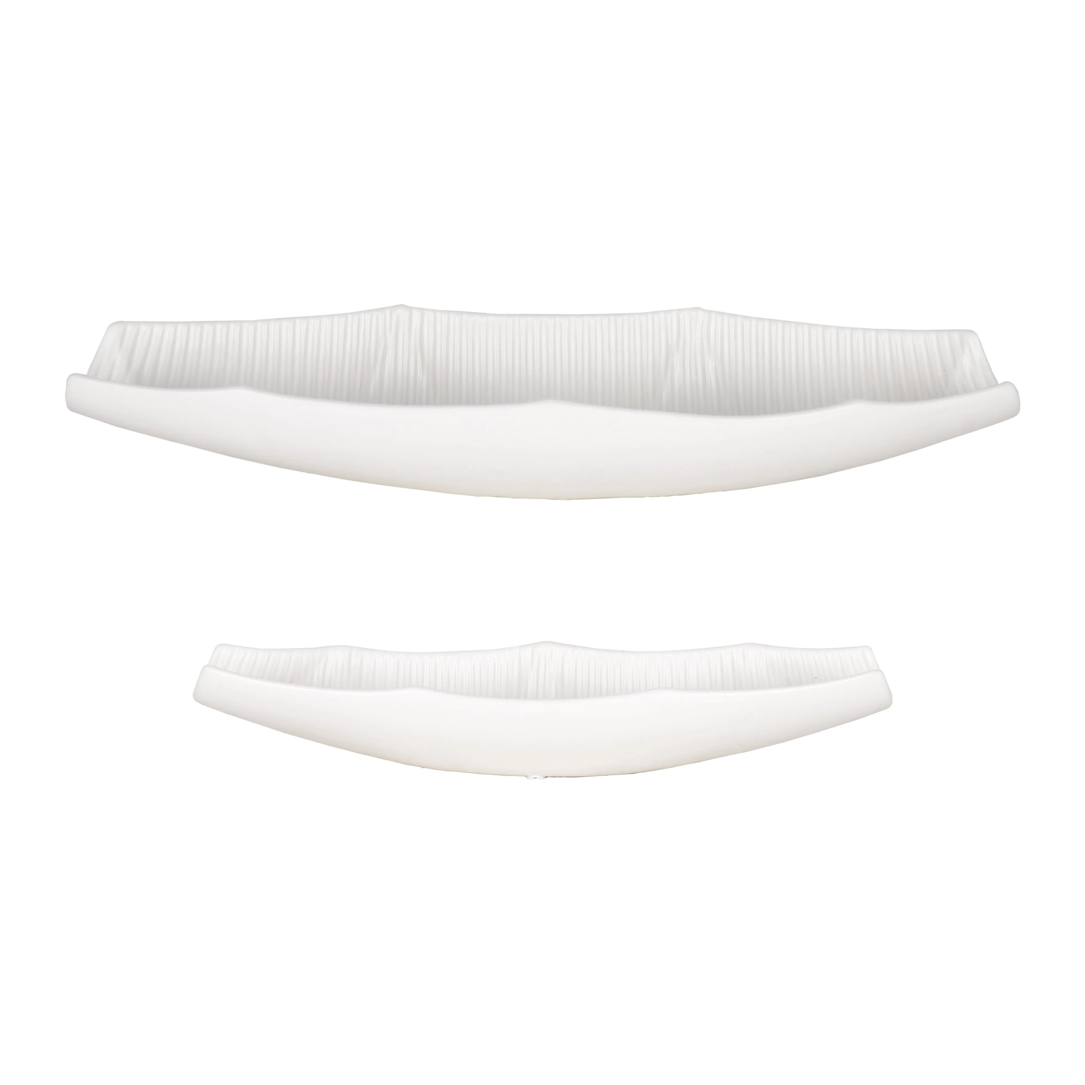 S/2 15/20" Salzburg White  Bowls