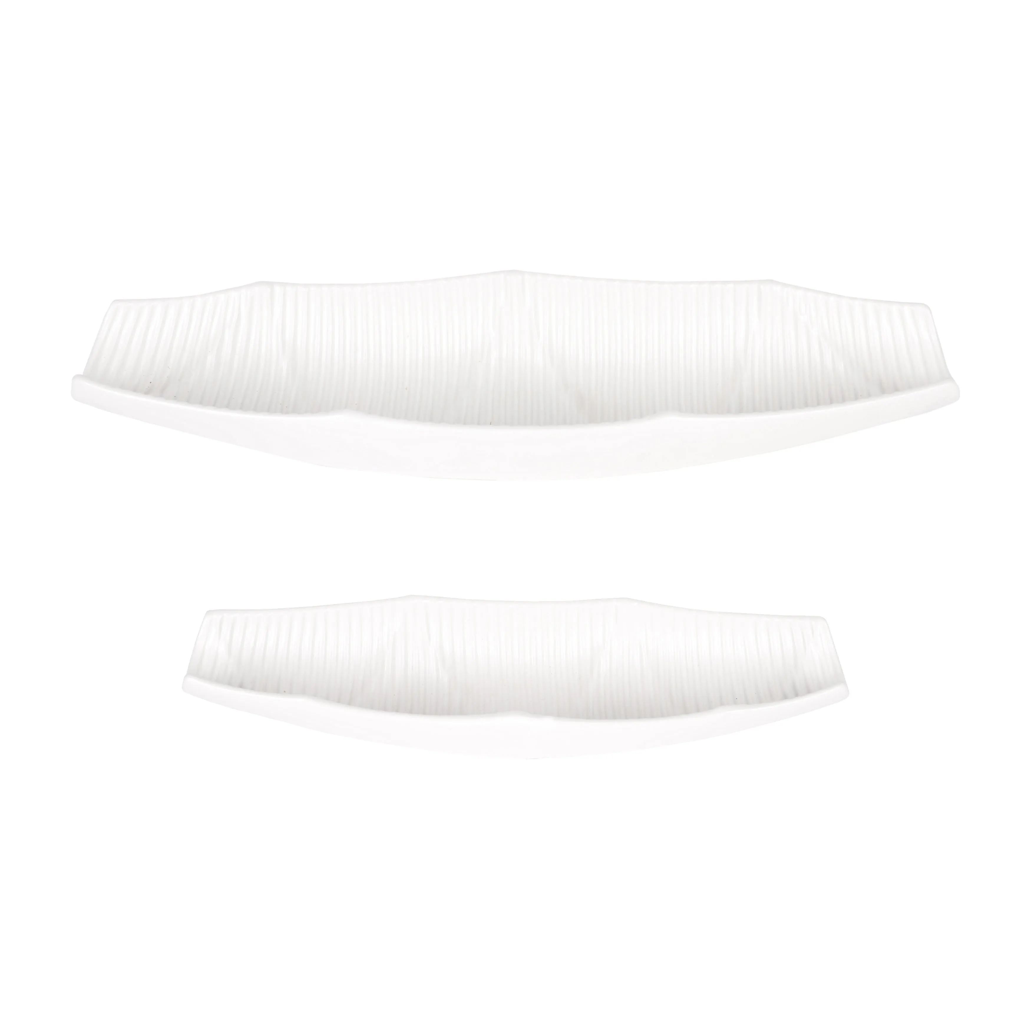 S/2 15/20" Salzburg White  Bowls