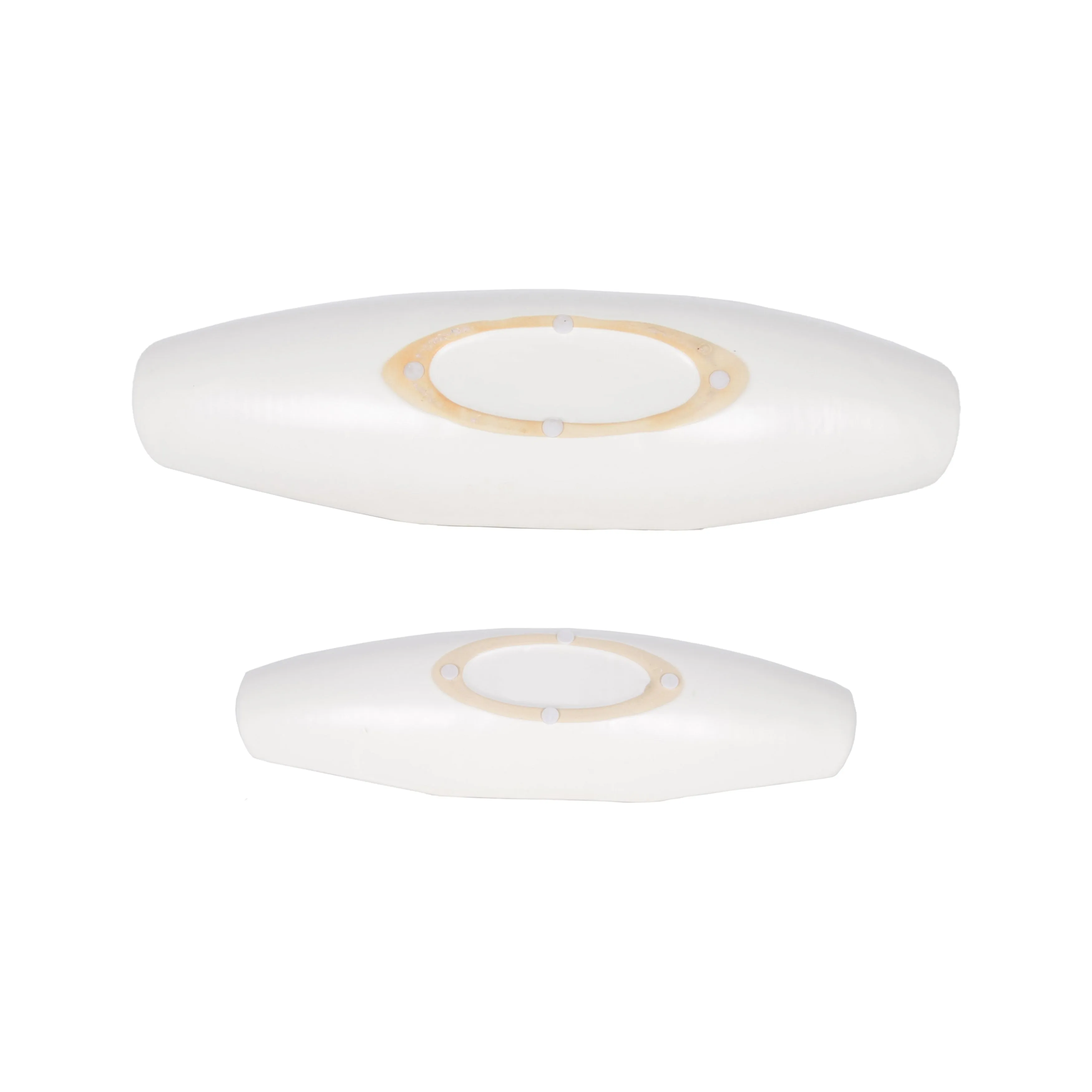 S/2 15/20" Salzburg White  Bowls