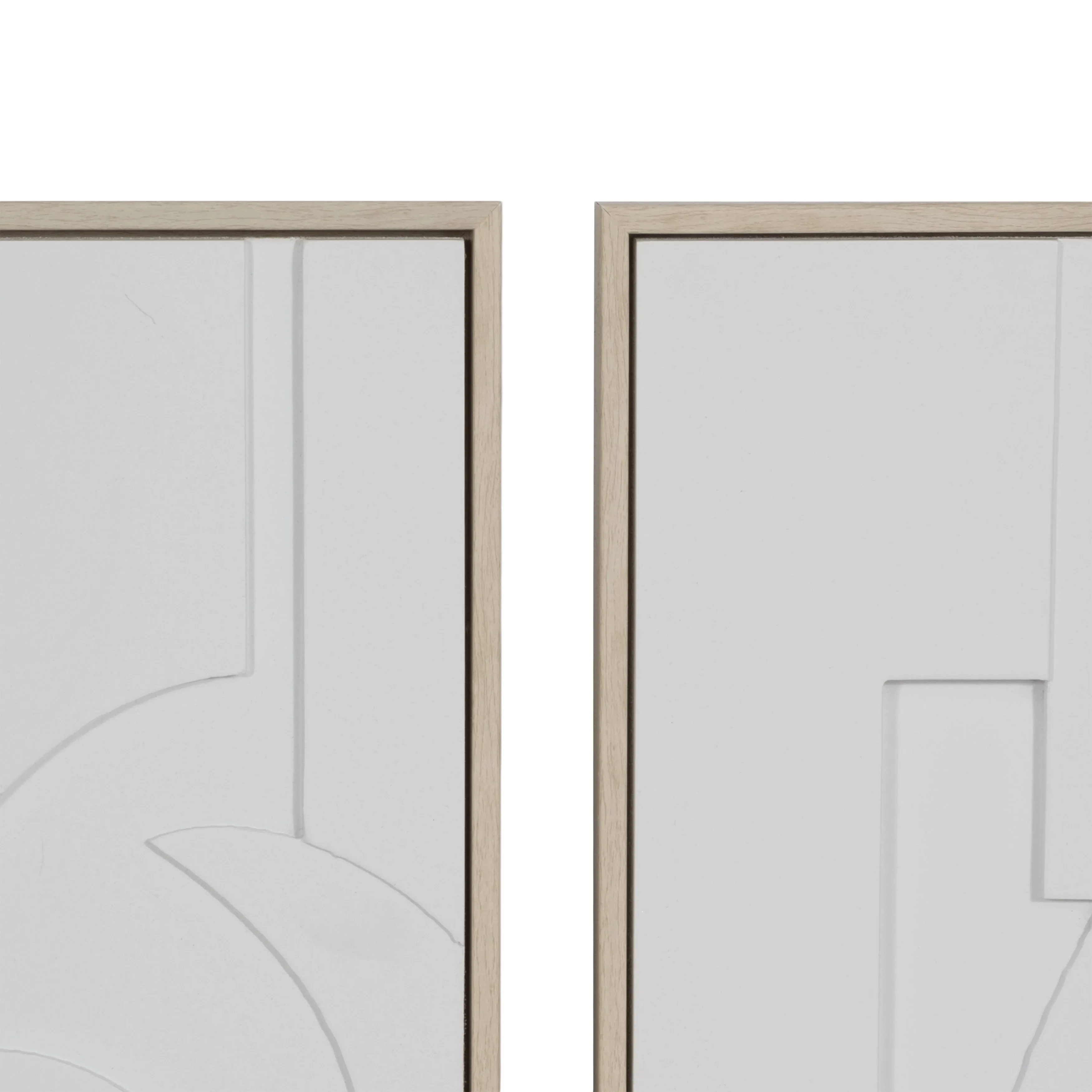 S/3 12x24 Novak Dimensional 3/a Wall Decor