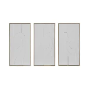 S/3 12x24 Novak Dimensional 3/a Wall Decor