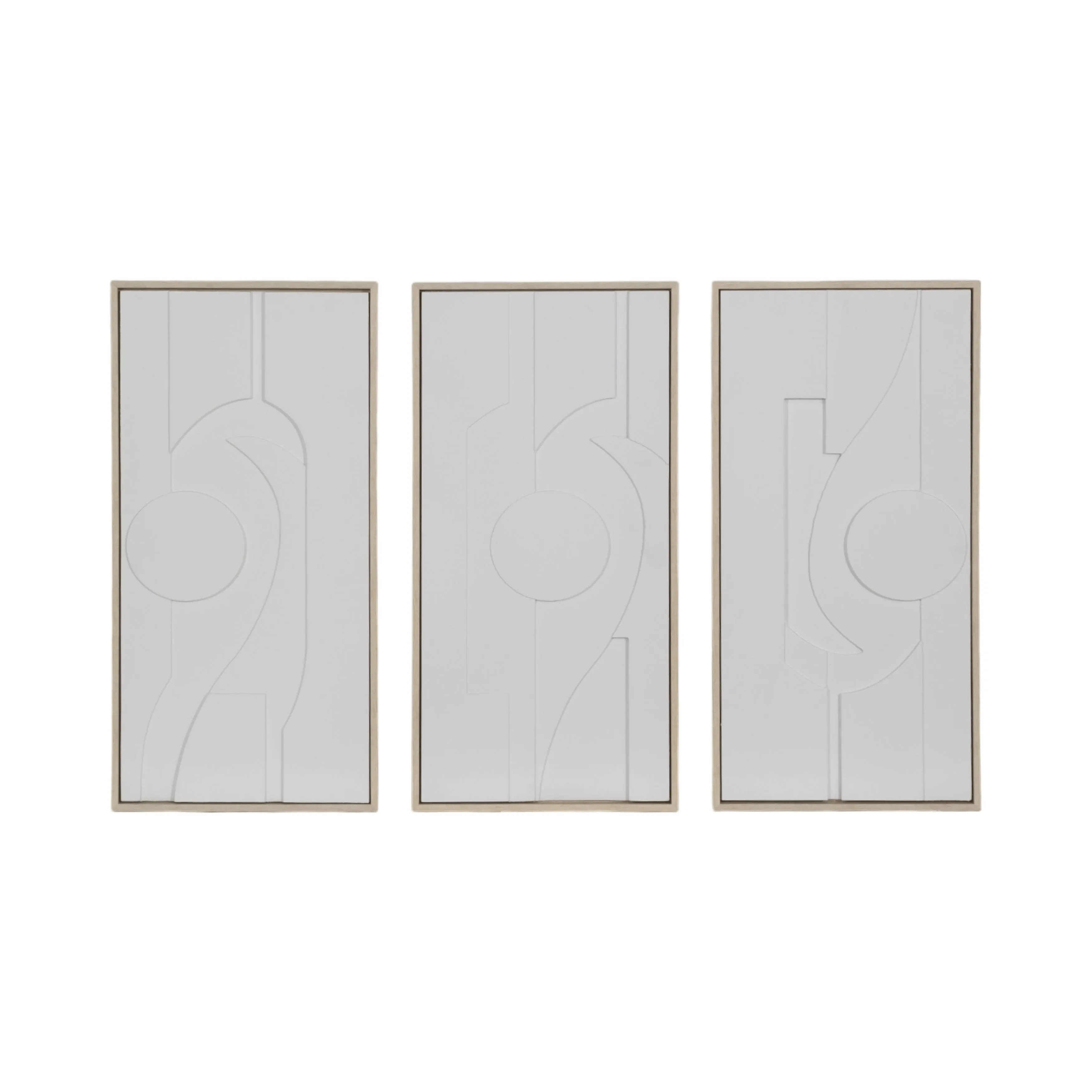 S/3 12x24 Novak Dimensional 3/a Wall Decor