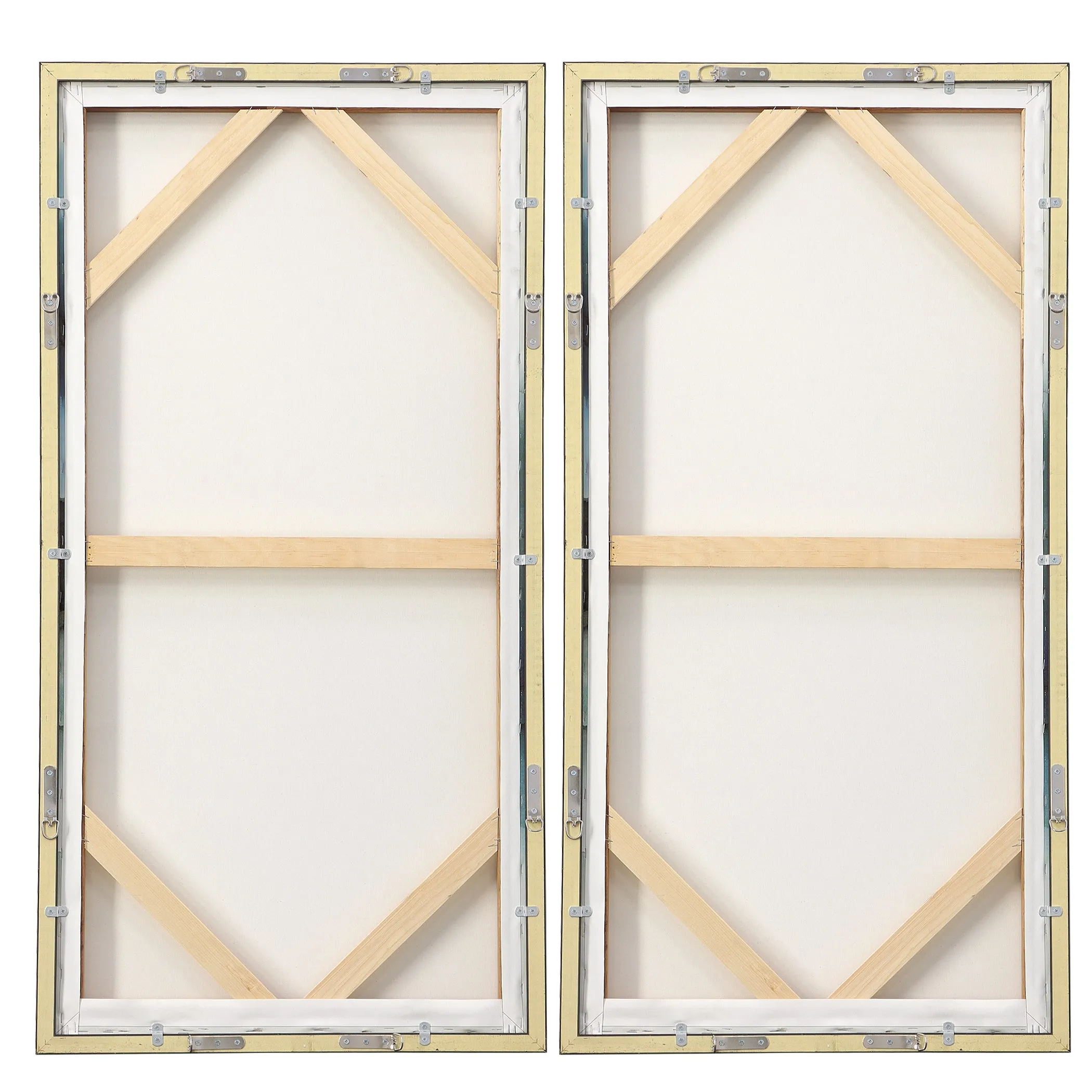 September Desert Framed Canvases, S/2