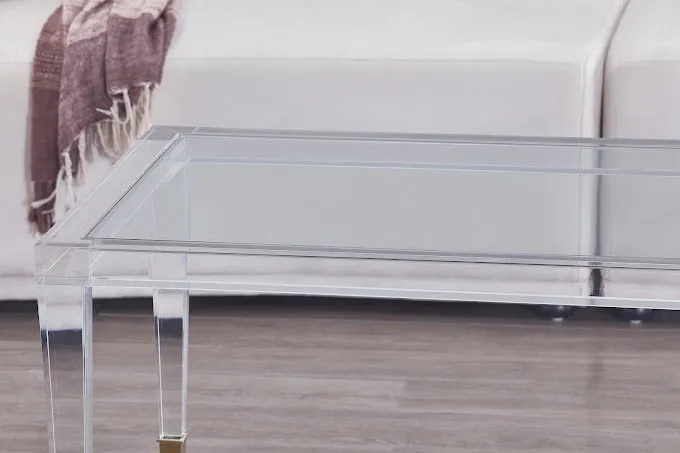 Simple Acrylic Coffee Table