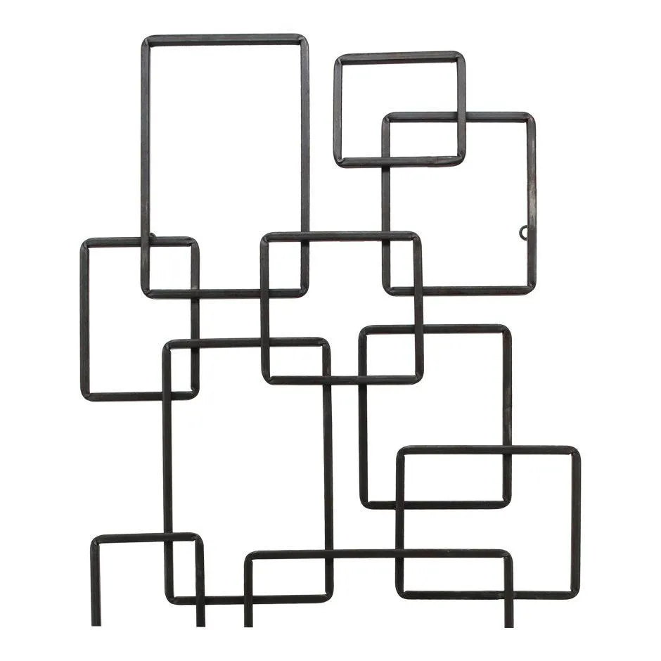 Steel Squares Wall Dcor