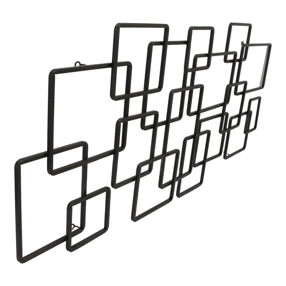 Steel Squares Wall Dcor