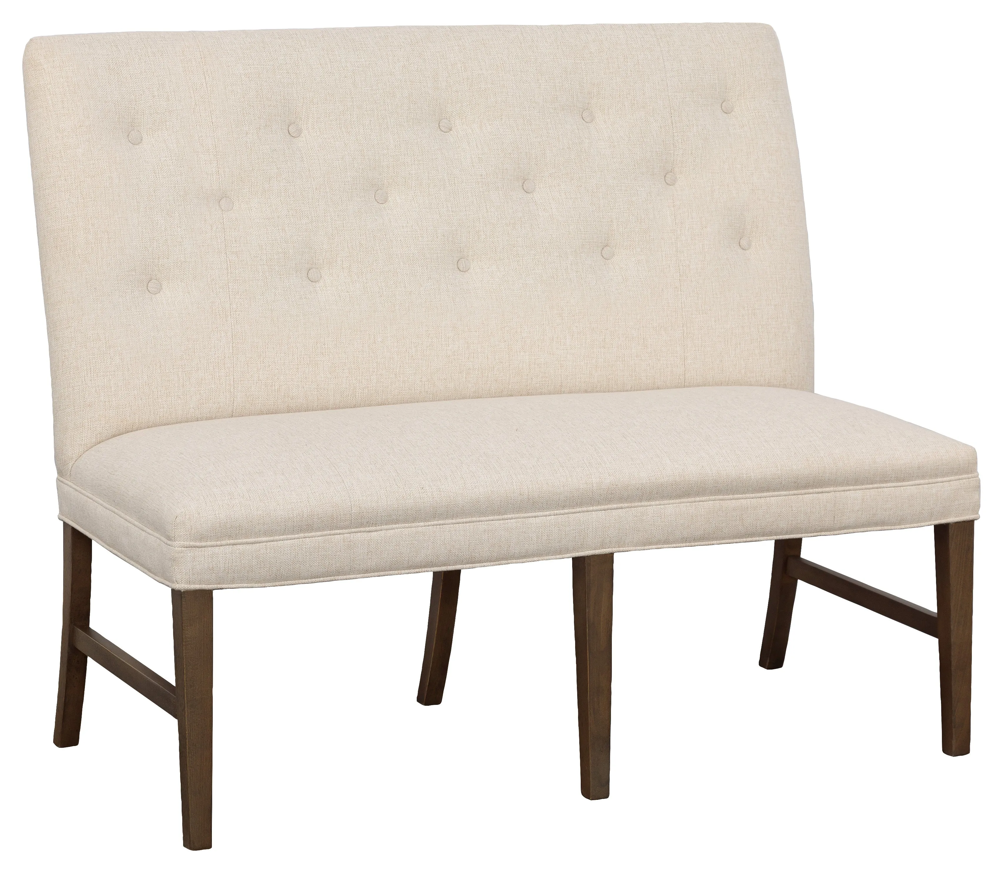 Straight Back Armless Banquette 48"