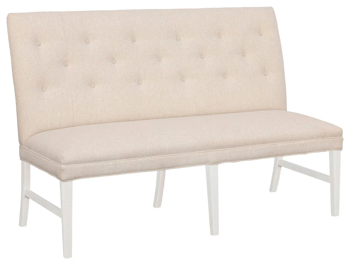 Straight Back Armless Banquette 60"