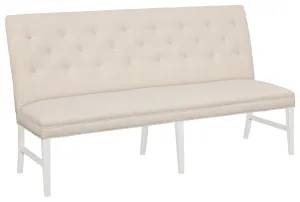 Straight Back Armless Banquette 72"