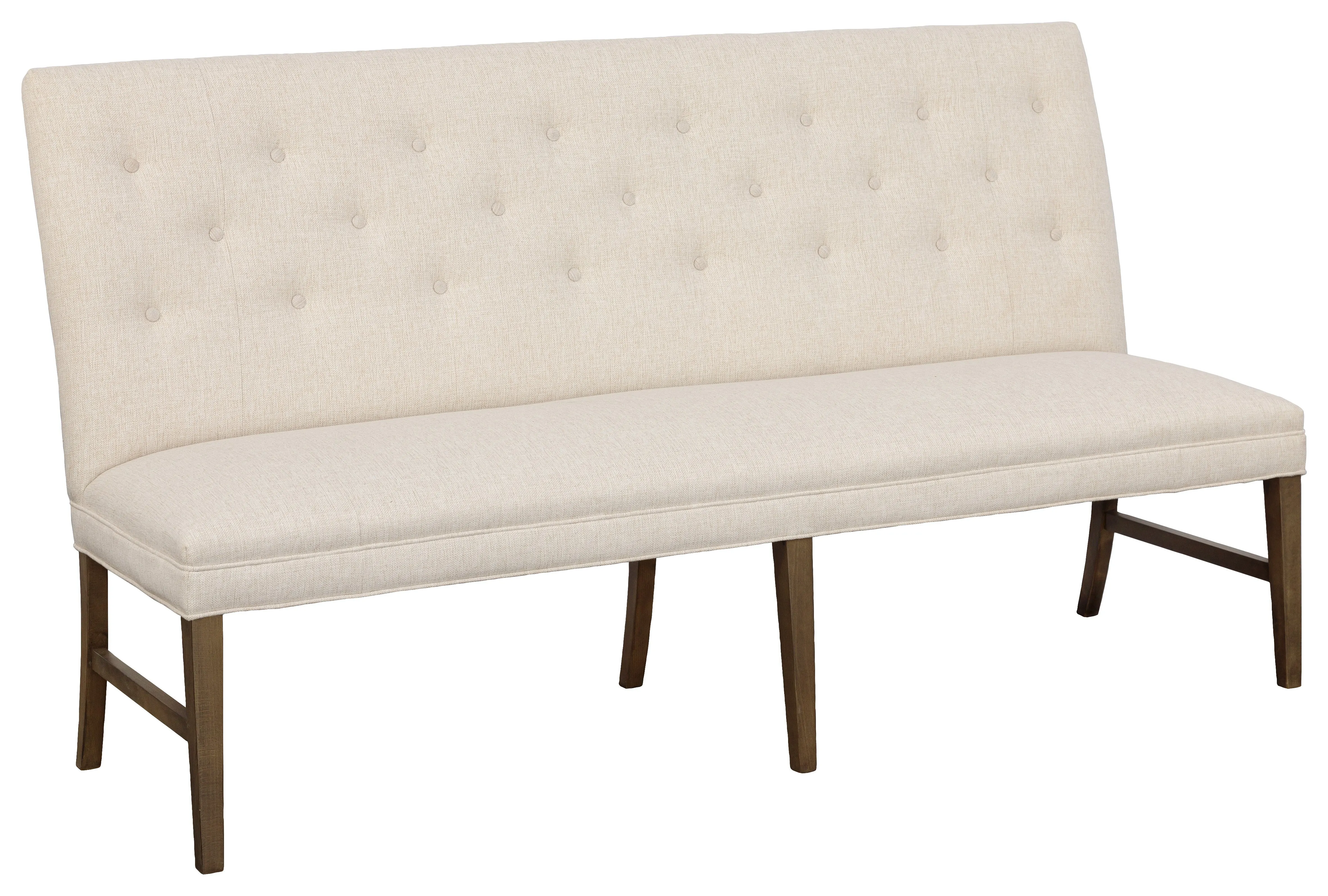 Straight Back Armless Banquette 72"