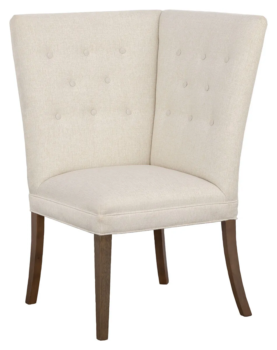 Straight Back Corner Chair Banquette