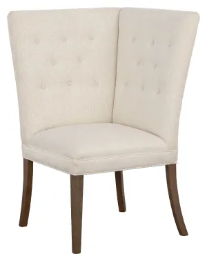Straight Back Corner Chair Banquette