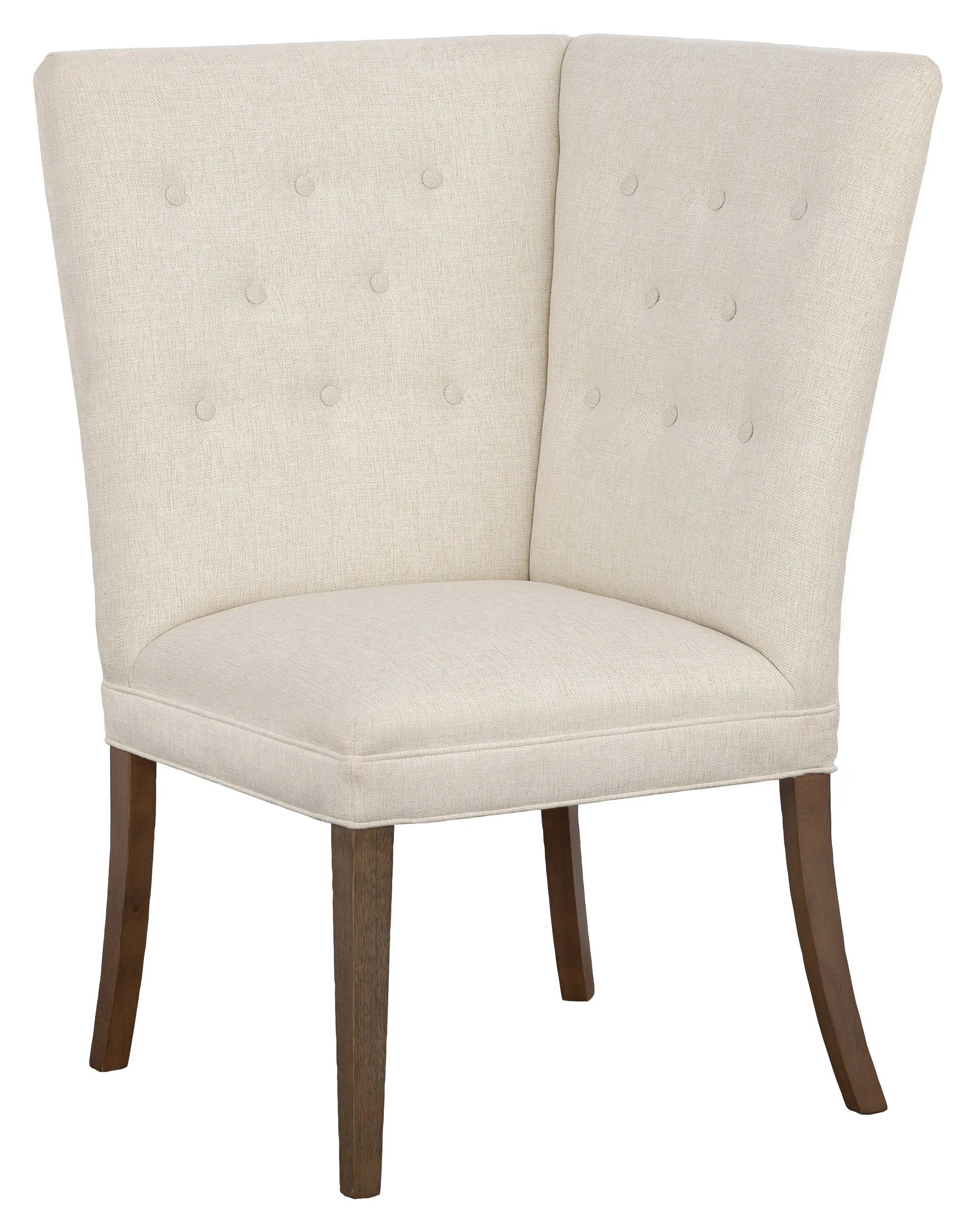 Straight Back Corner Chair Banquette