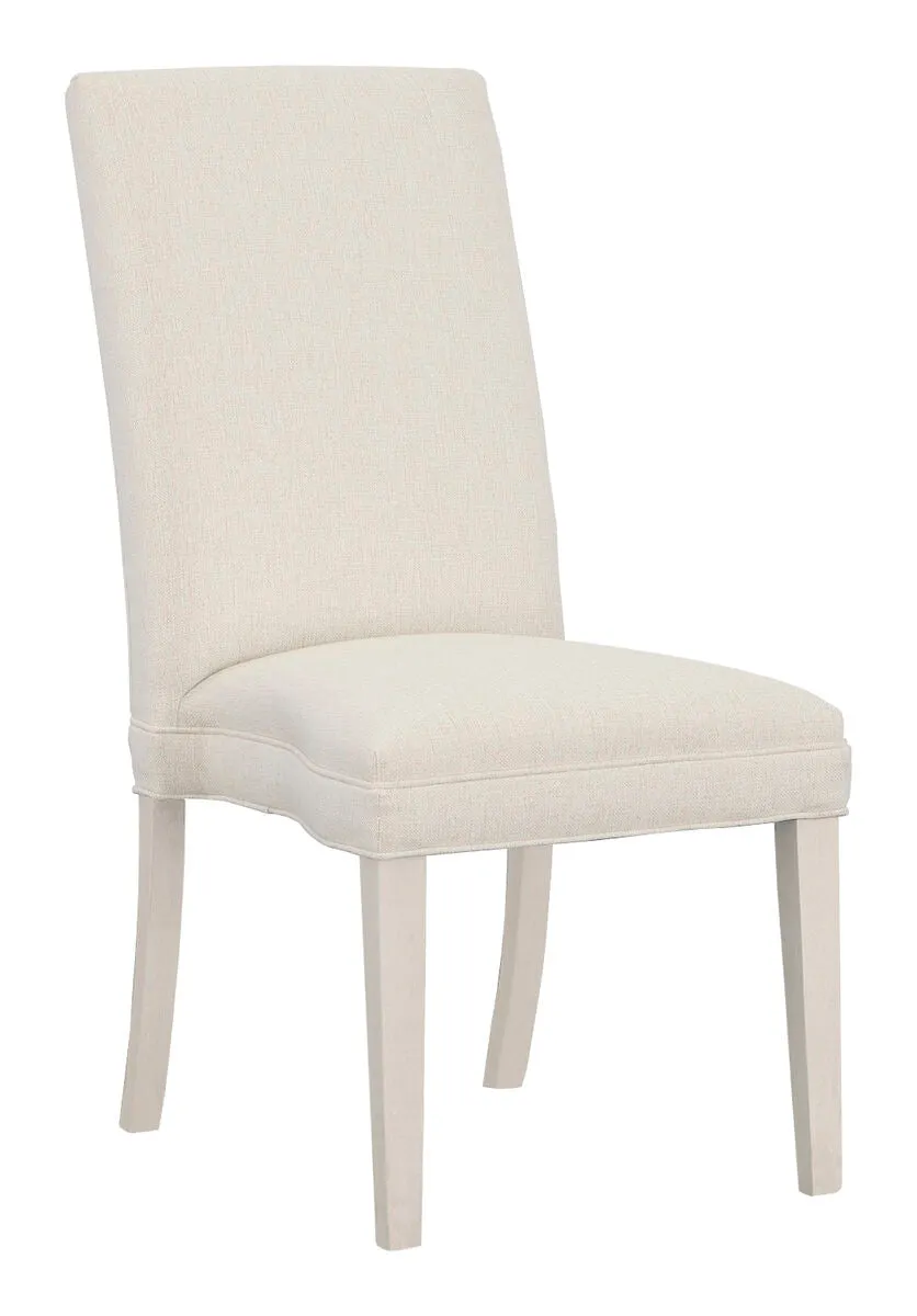 Straight Tall Back Armless Stack Chair
