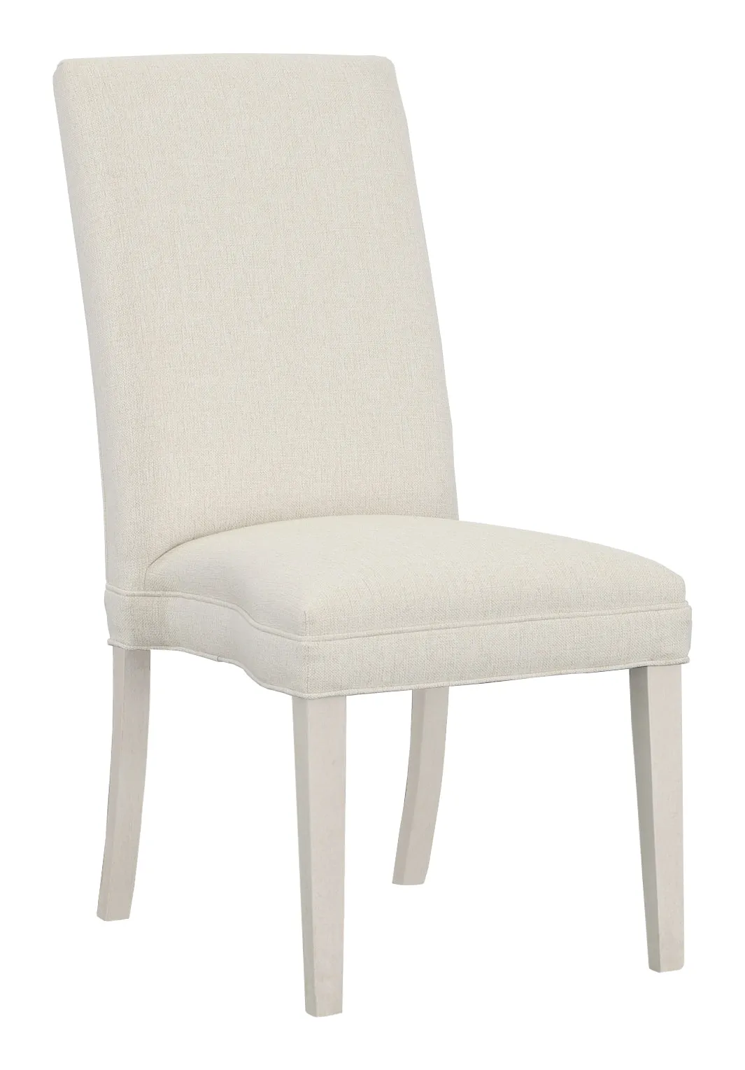 Straight Tall Back Armless Stack Chair