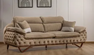 Three-Seater Sofa from Maiden Home, Beige - 220x75x75 cm M110453355