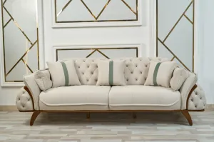 Three-Seater Sofa from Maiden Home, Green - 220x75x75 cm M110453283