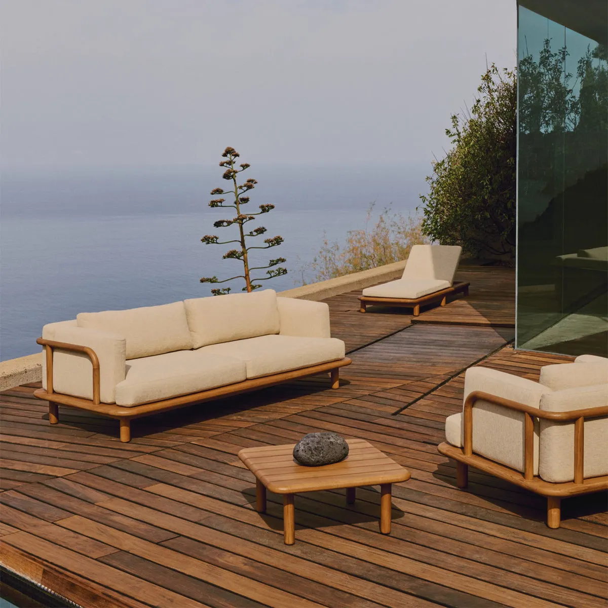 Tirant 3 Seater Sofa (Teak)