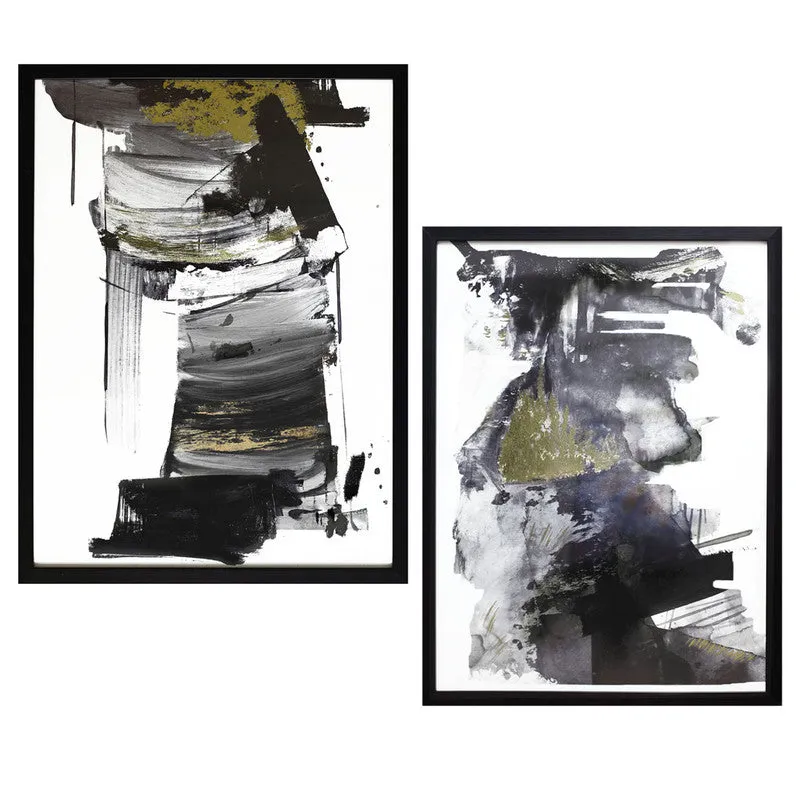 Twin Dark Shades Framed Wall Art Set of 2