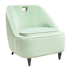 TWO-TONED ACCENT CHAIR - GREEN KD