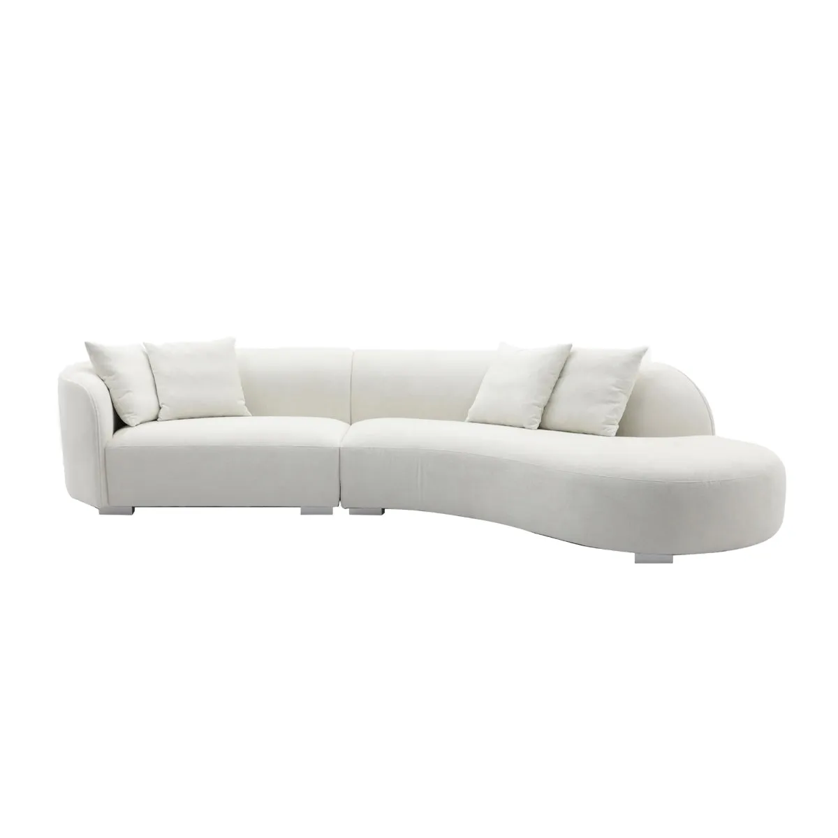 Urban Curve 3 Seater Sofa With Right Hand Chaise