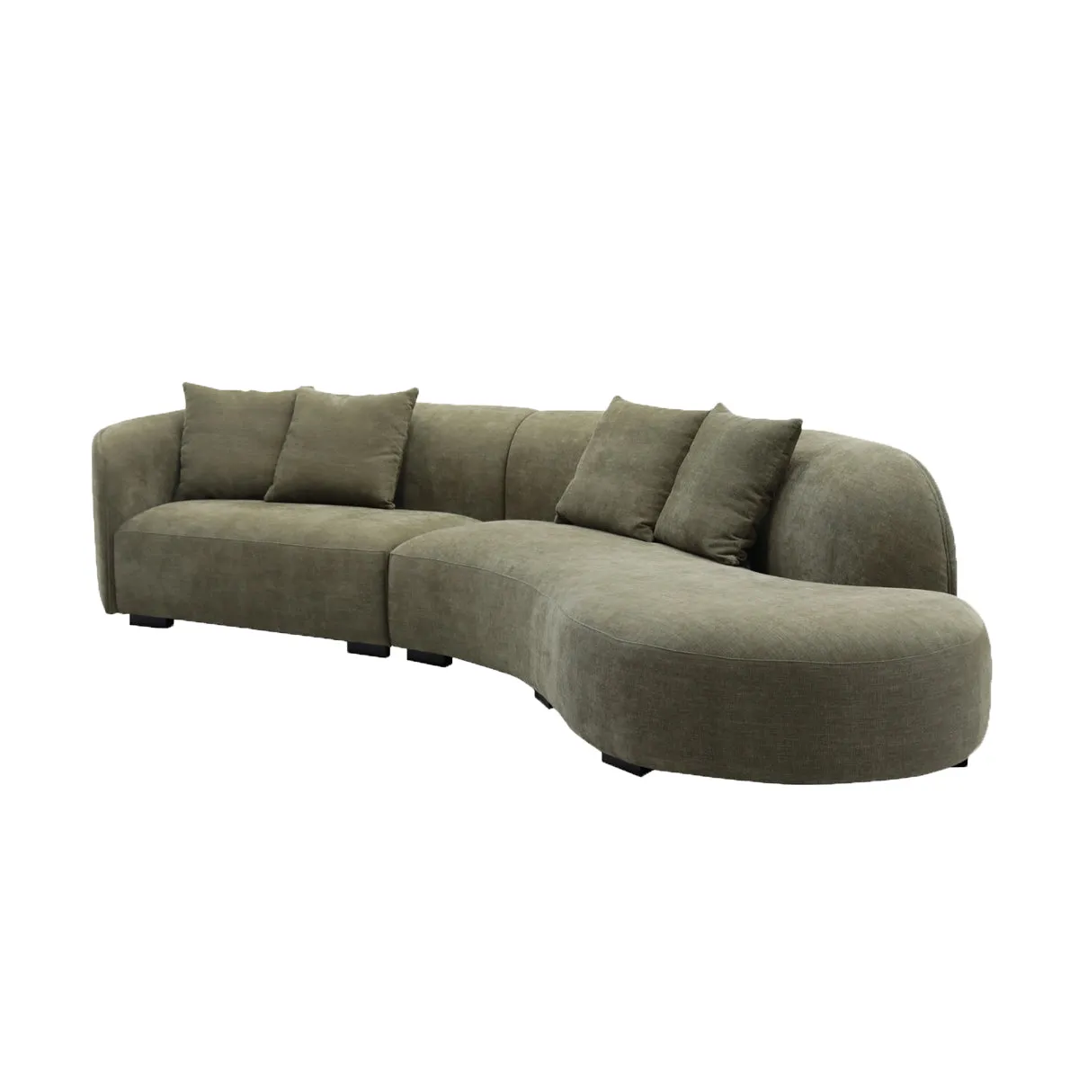 Urban Curve 3 Seater Sofa With Right Hand Chaise